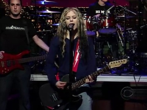 Avril_Lavigne - Don't Tell Me (Live @ The Late Show with David Letterman (2004/05/24) SVCD