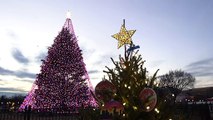 Washington DC lights up for Christmas