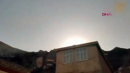 Çin'de gökyüzünde beliren ateş topu paniğe neden oldu