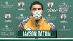 Jayson Tatum Hits Game Winning 3 Pointer Against Bucks _ Postgame Interview