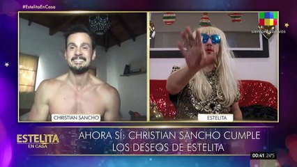Christian Sancho: "Estuve con famosas que nadie sabe"