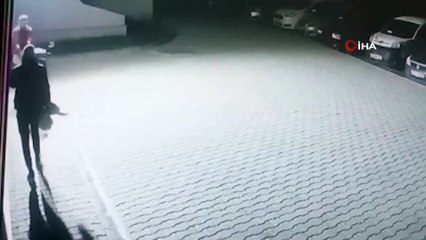 Kısıtlamada motosiklet çalan hırsızlar kamerada
