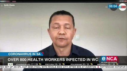 Over 800 health workers infected in WC