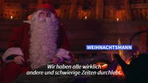 Der Weihnachtsmann und seine Botschaft in Corona-Zeiten