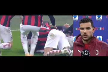 Interviste post Milan - Lazio 3-2 a Theo e Pioli