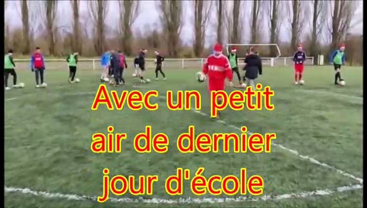 Entraînement de Noël des U18