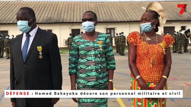 Défense : Hamed Bakayoko décore son personnel militaire et civil