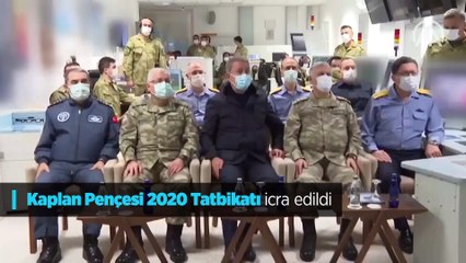 Kaplan Pençesi 2020 Tatbikatı icra edildi