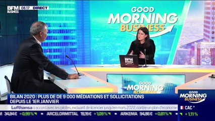 Pierre Pelouzet (Médiateur): Bilan 2020, plus de 9 000 médiations et sollicitations depuis le 1er janvier - 24/12