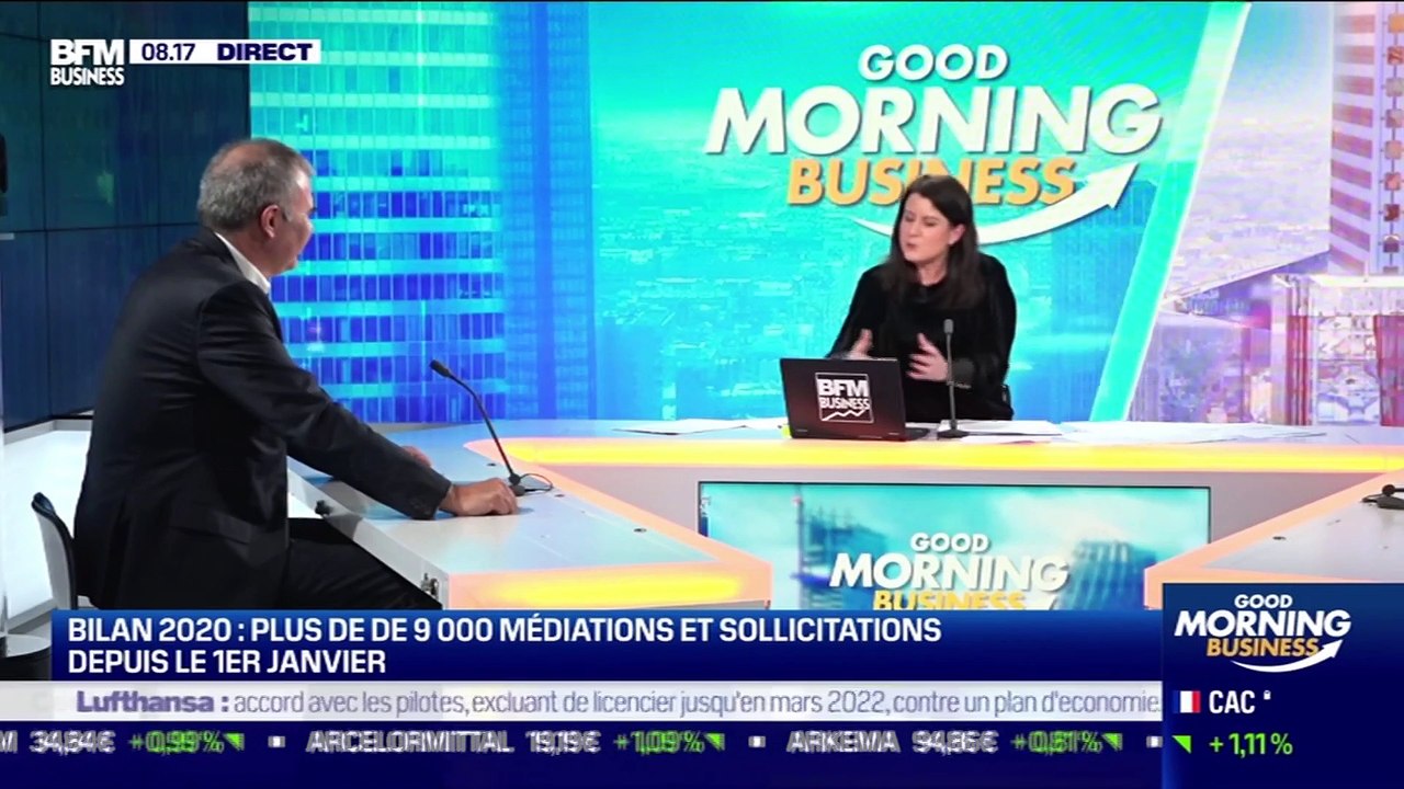 Pierre Pelouzet (Médiateur): Bilan 2020, plus de 9 000 médiations et sollicitations depuis le 1er janvier - 24/12