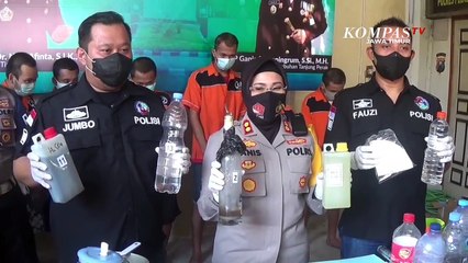 Jelang Tahun Baru, Polisi Gerebek Pabrik Sabu Rumahan