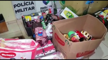 Trio é detido em flagrante por furto em mercado onde são funcionários na Carlos Gomes