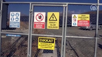 Tarıma elverişsiz arazide güneşten üretilen elektrikle 3 bin 600 hanenin ihtiyacı karşılanıyor