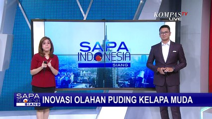 Segarnya Olahan Puding Kelapa Muda Milenial