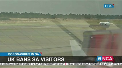 UK bans SA flights