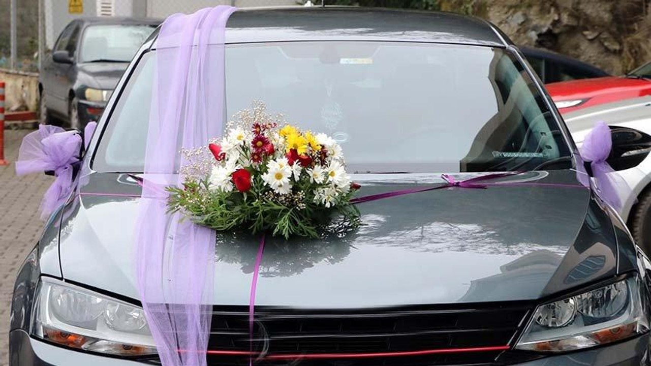 Gelin arabası değil boşanma arabası