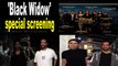 Celebs attend 'Black Widow' special screening
