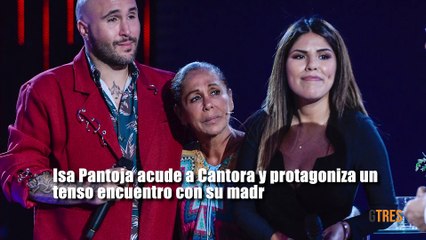 Isa Pantoja va a Cantora y protagoniza un frío reencuentro con su madre