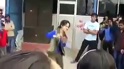 Desi Girl Dhol Dance Beautiful ❤