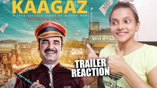 Kaagaz Trailer Reaction |  Pankaj T | Satish K |_A ZEE5 Original Film