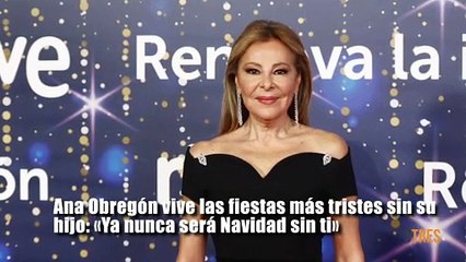 Download Video: Ana Obregón hace su confesión más dura en su primera Navidad sin Álex Lequio