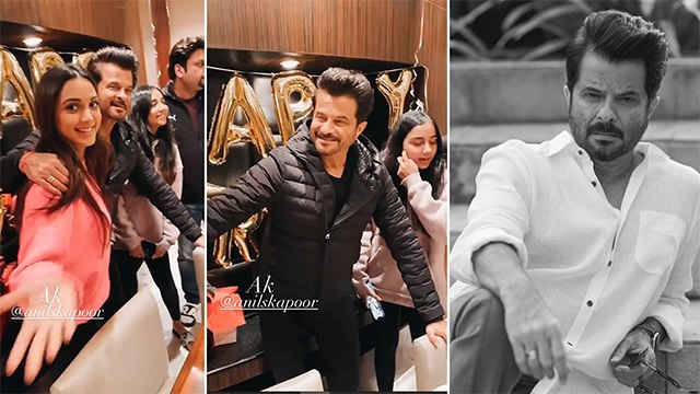 Anil Kapoor Celebrates His 63rd Birthday With Jug Jug Jeeyo Co-Stars and Team