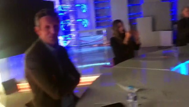 Reacciones en los platós de Telecinco y Cuatro tras un apagón en Mediaset