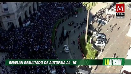 Revelado el resultado de la autopsia a Maradona; esto encontraron en su cuerpo