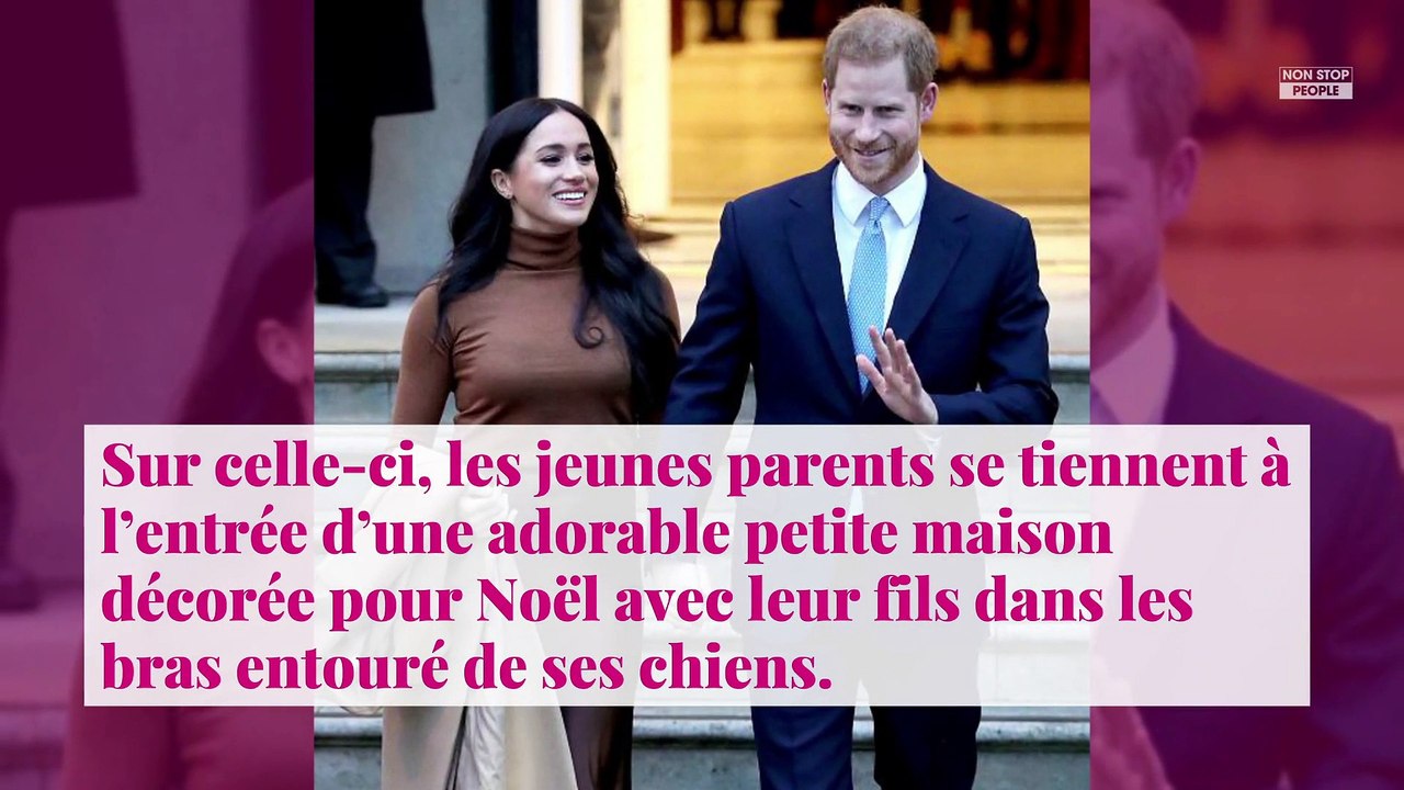 Meghan Markle et le prince Harry : leur carte de vœux très originale avec Archie