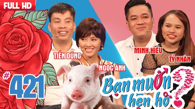 BẠN MUỐN HẸN HÒ #421 UNCUT | Chàng trai bất ngờ mang HEO CON làm quà hẹn hò tặng bạn gái | 230918