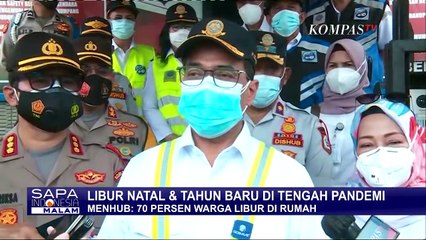 Download Video: Jelang Libur Natal dan Tahun Baru, Menhub Tinjau Tol Jakarta-Cikampek