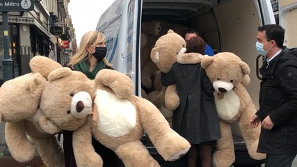 Les ours géants partent dans les associations
