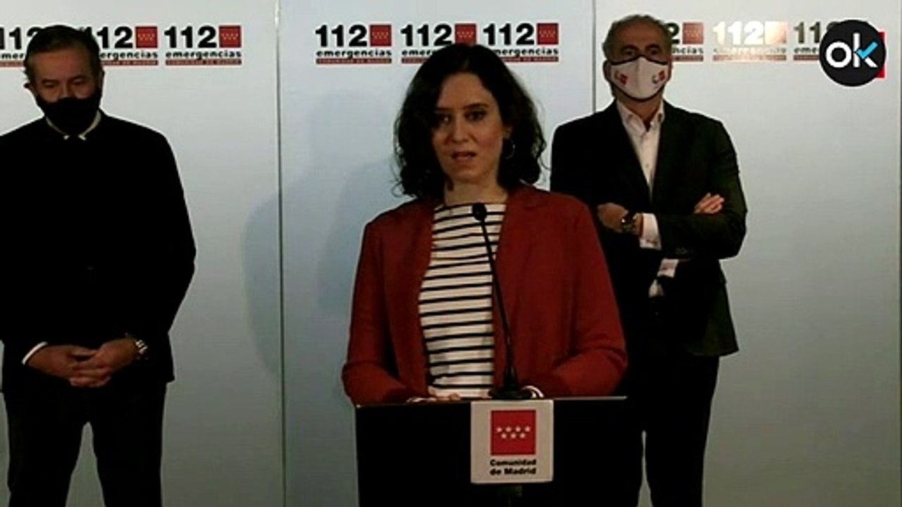 Ayuso pide más vacunas para Madrid y ofrece la comunidad "para cualquier gestión necesaria"