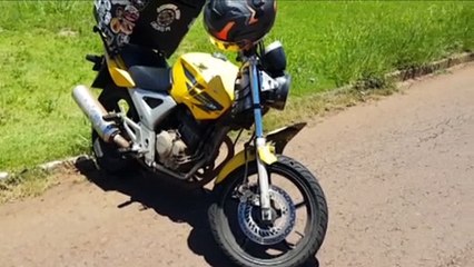 Motociclista fica ferido ao se envolver em acidente na região do Bairro Fag