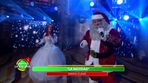 ¡Santa Claus vino al programa para cantarnos 