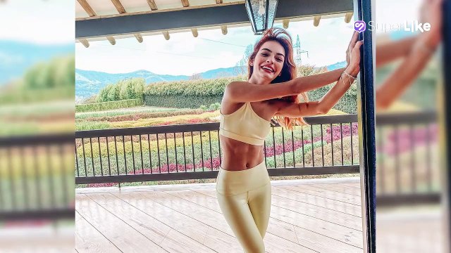 Majo Vargas provocó risas con este llamativo baile frente a su padre