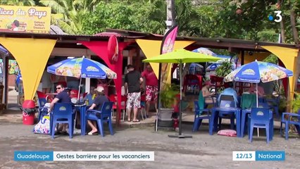 Guadeloupe : des gestes barrières indispensables face à l'afflux de touristes