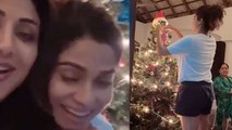 Shilpa Shetty Christmas Celebration | Shilpa Shetty इस खास अंदाज में मना रही हैं क्रिसमस | Boldsky