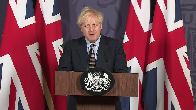 Boris Johnson announces post-Brexit trade deal with EU