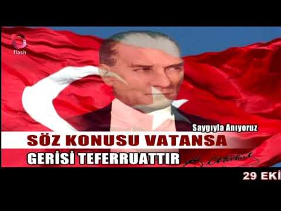 29 EKİM CUMHURİYET BAYRAMIMIZ KUTLU OLSUN