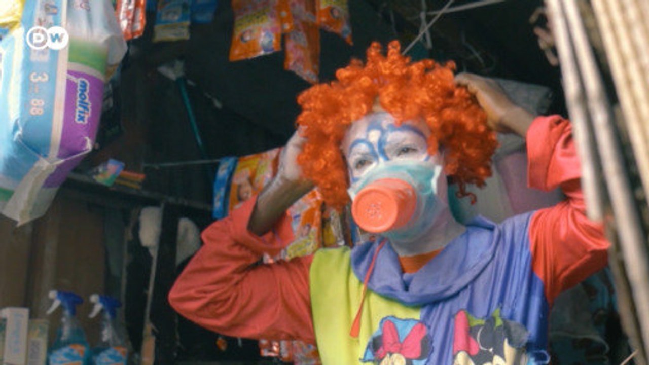 Weiterlachen trotz Corona: Ein Clown in der Pandemie