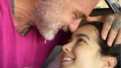 Gianluca Vacchi revela que su hija Blu tiene “paladar hendido”