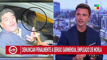 Denuncian penalmente a Sergio Garmendia, empleado de Matías Morla