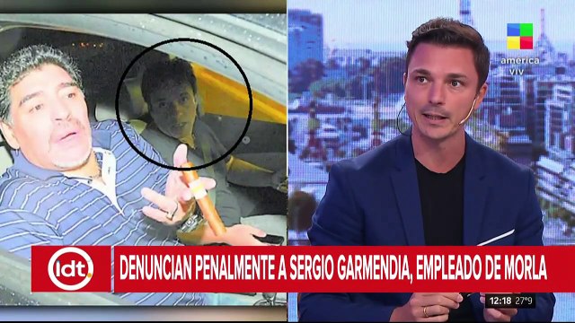Denuncian penalmente a Sergio Garmendia, empleado de Matías Morla