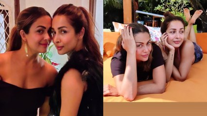 Malaika Arora ने बहन Amrita Arora संग इस अंदाज में Celebrate किया Christmas | FilmiBeat