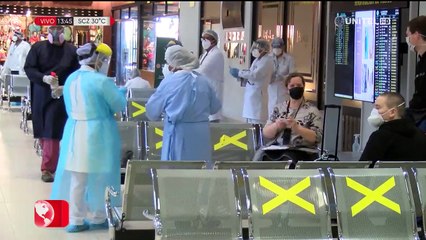 Último vuelo desde Europa debido al rebrote