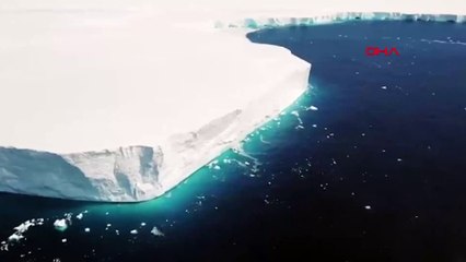 Antarktika’dan kopan buzdağı görüntülendi