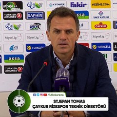 Stjepan Tomas: "90 dakika çok iyi mücadele ettik"