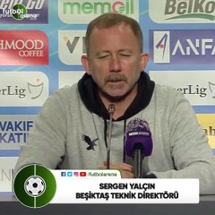 Sergen Yalçın: "Ankaragücü pozisyonu dediğiniz pozisyonların hepsi ofsayt"