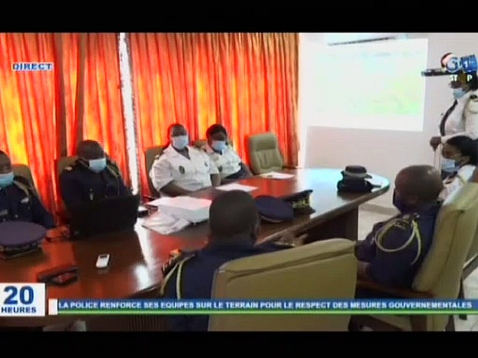 RTG/ La police renforce les équipes sur le terrain pour le respect des mesures gouvernementales